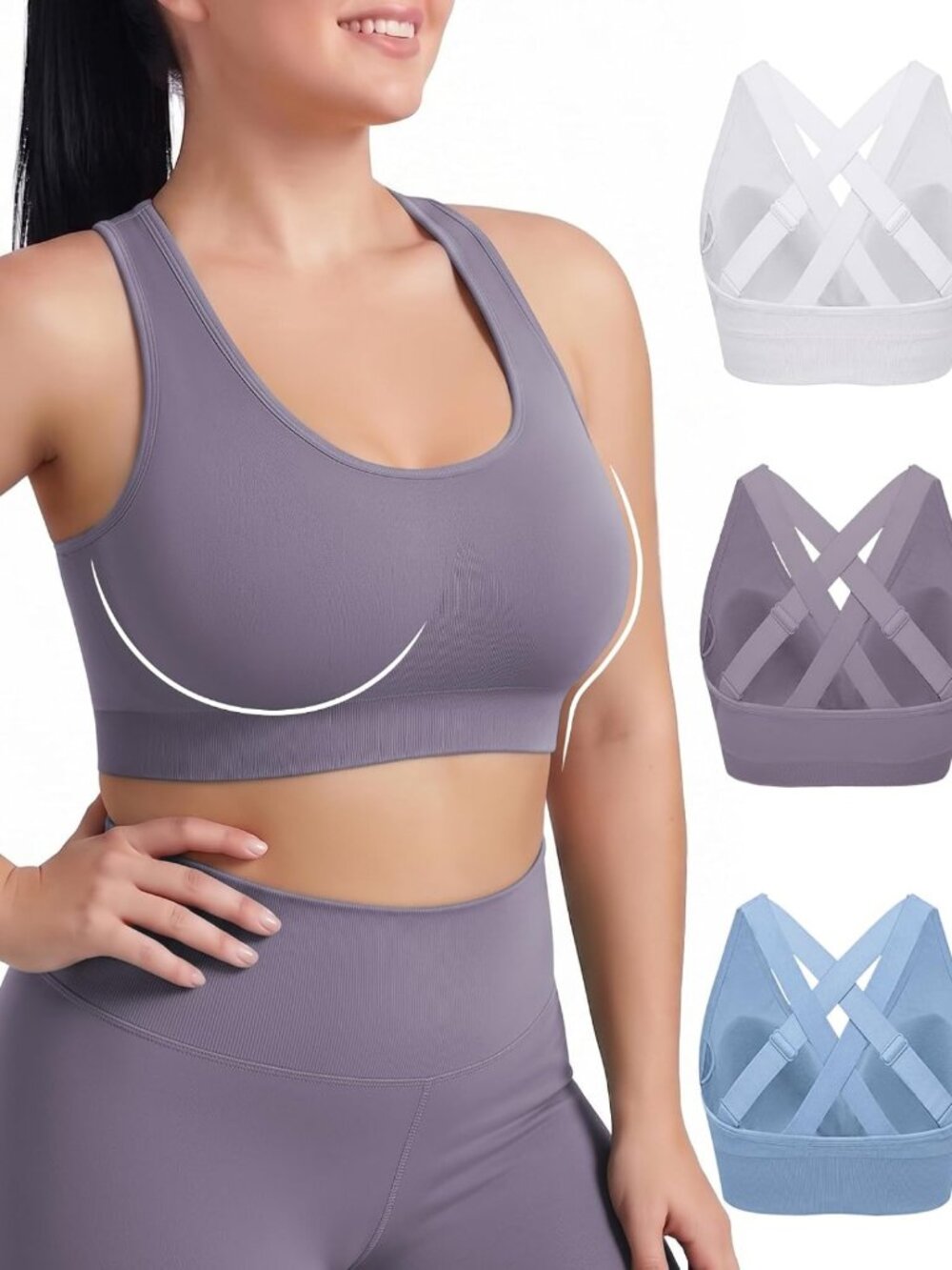 Comfortable Adjustable Sports Bra for Women - All-Day Support & Fit